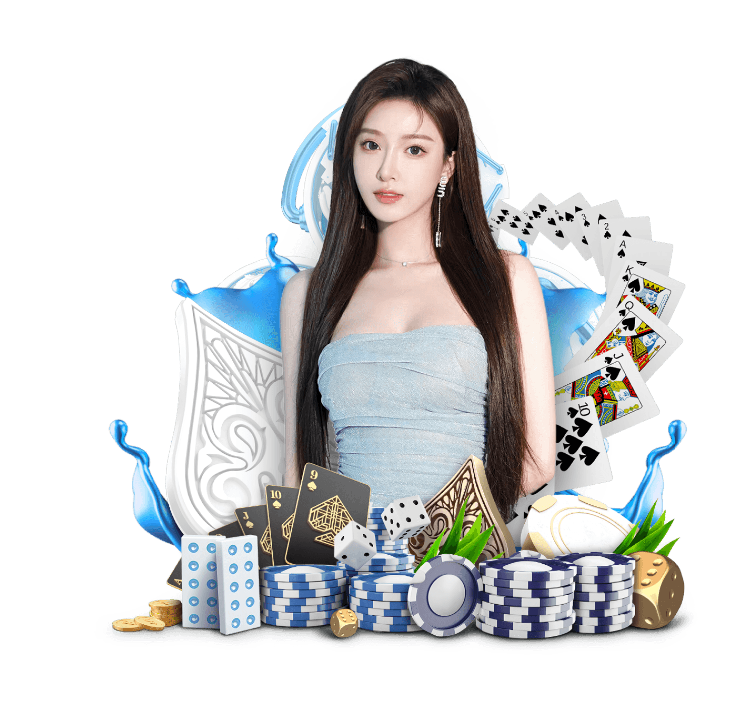 Live dealer hosting Ikan Jackpot game on apkhijau studio